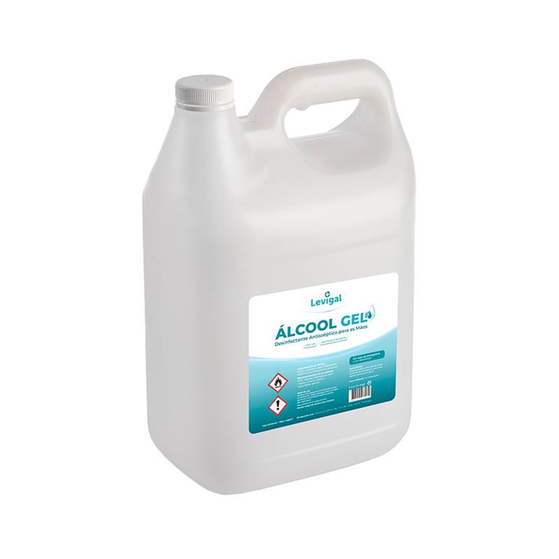 ÁLCOOL GEL ANTISSÉTICO 70% - 5000ml