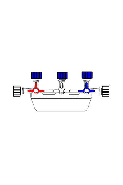 3-Way Ramp, Female Female Luer Lock