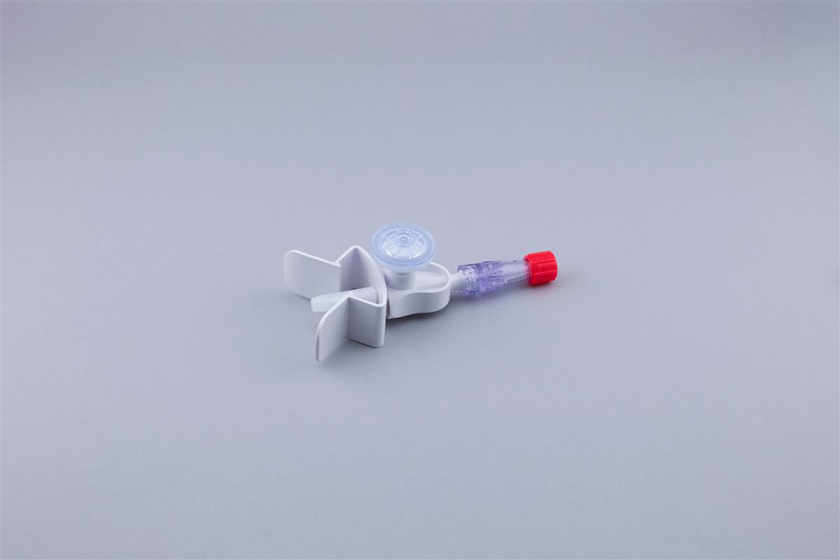 Mini perfurador com filtro, com fixador para frascos universal, com válvula Neutroval®