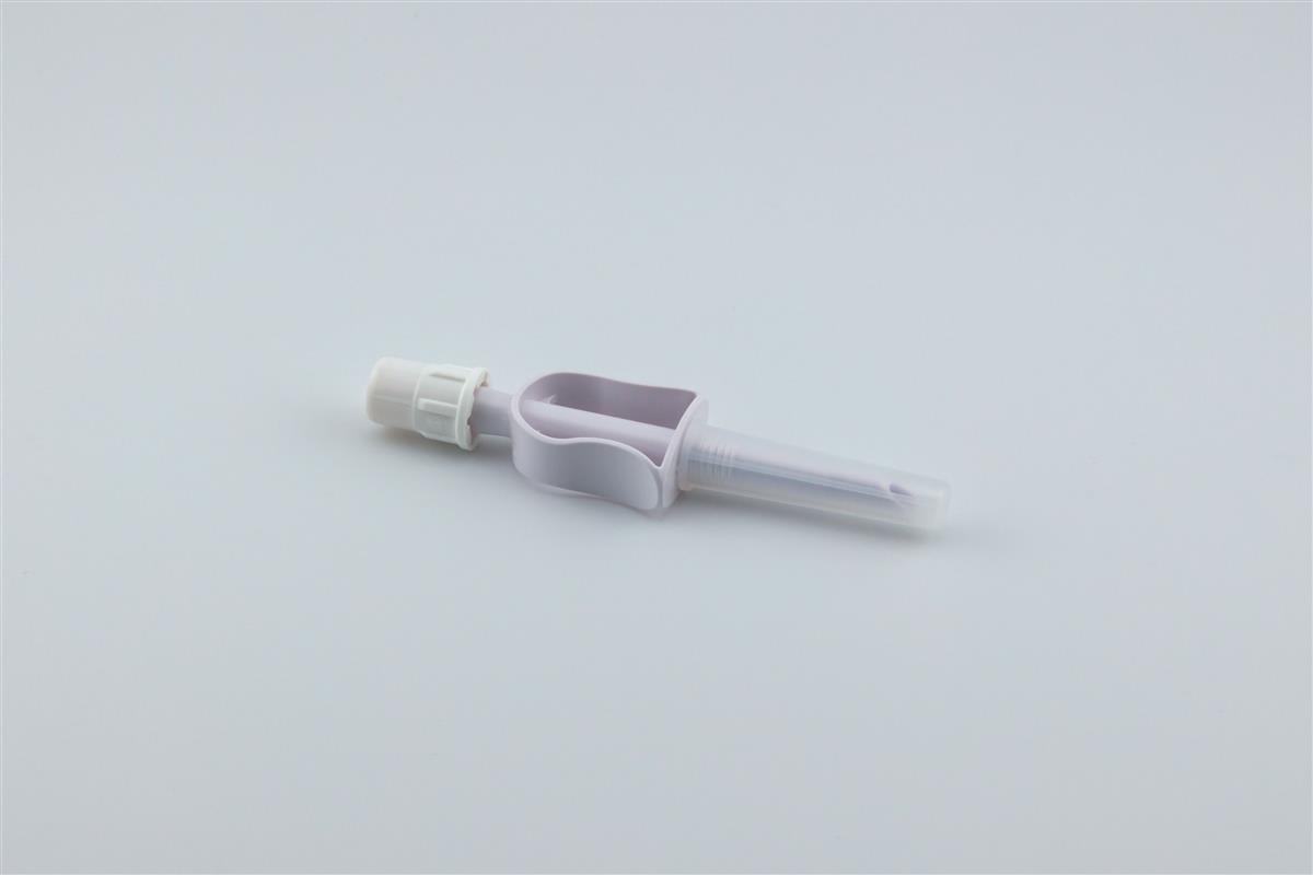 Single channel Spike for serums with membrane cap
