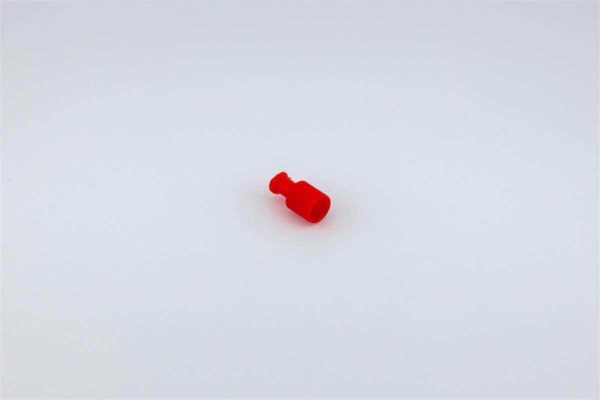 Red Male Female Luer Lock Cap