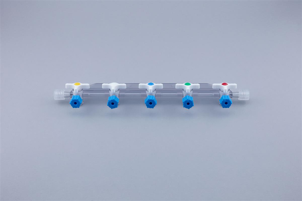 5-Way Ramp, Female Female Luer Lock