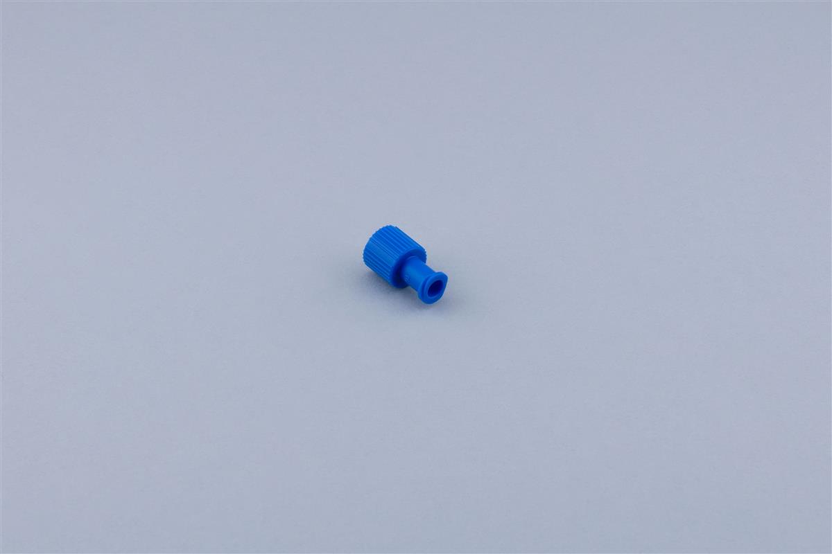 Blue Male Female Luer Lock Cap