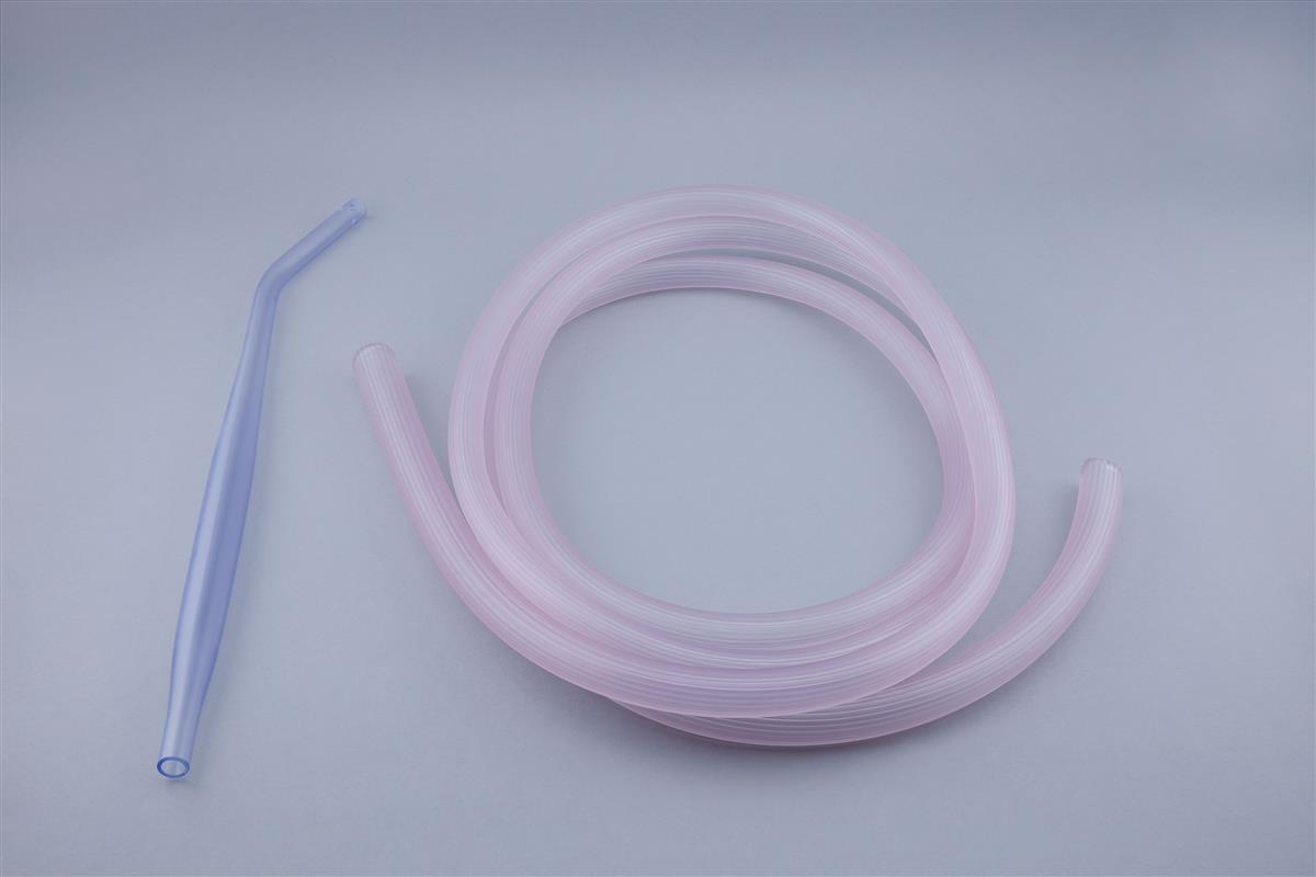 Normal Yankauer cannula and bubble tube